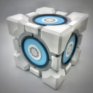 Aperture cube blue