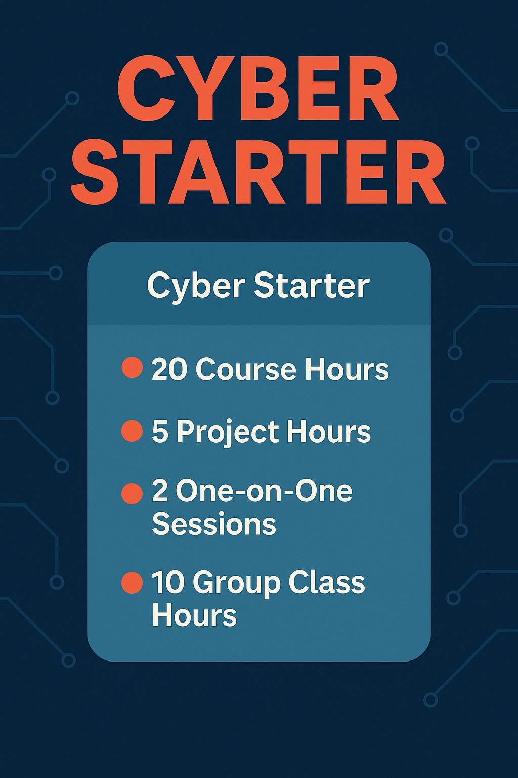 cyber starter package details